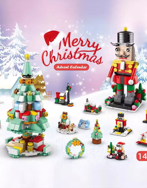 Load image into Gallery viewer, Christmas Building Blocks Set Box Kids Toys 24Years Xmas Advent Calendar Bricks Diy Kit Gift for Children 6 Years Old and Above
