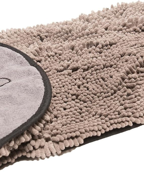 Load image into Gallery viewer, Shammy Dog Towels for Drying Dogs - Heavy Duty Soft Microfiber Bath Towel - Super Absorbent, Quick Drying, &amp; Machine Washable - Must Have Dog &amp; Cat Bathing Supplies | Grey 13X31
